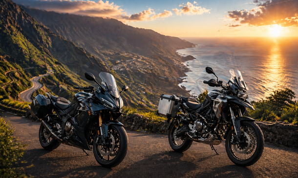 Sport Touring vs Trail: Which Motorcycle Should You Choose to Travel in Madeira?